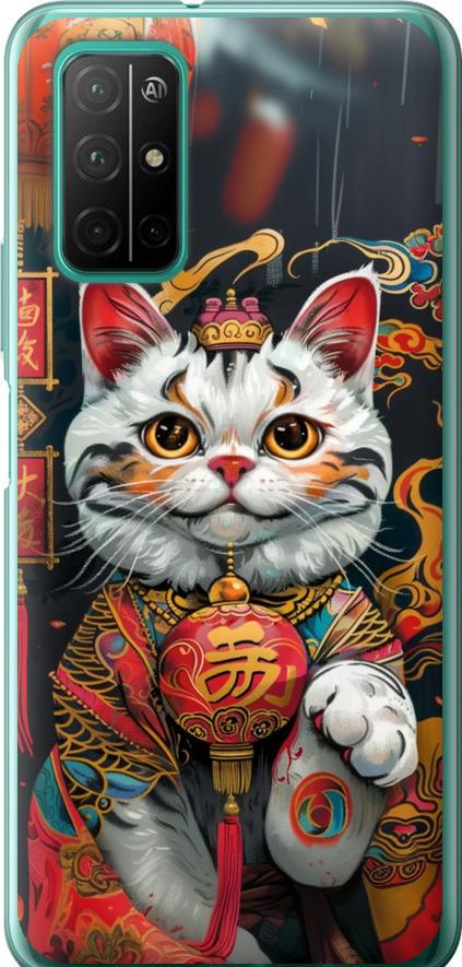 Чехол на Huawei Honor 30S China Cat v2 (6135u-1897-42517)