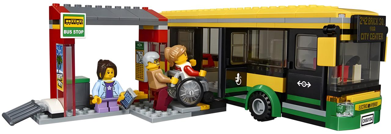 Конструктор City Автобусная остановка 337 деталей (LP19079) - фото 3 Конструктор City Автобусная остановка 337 деталей (LP19079) - фото 3