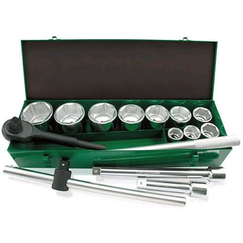 Набор инструментов Toptul автомобильный 1" 14 ед. 6-гр. (GCAD1402)