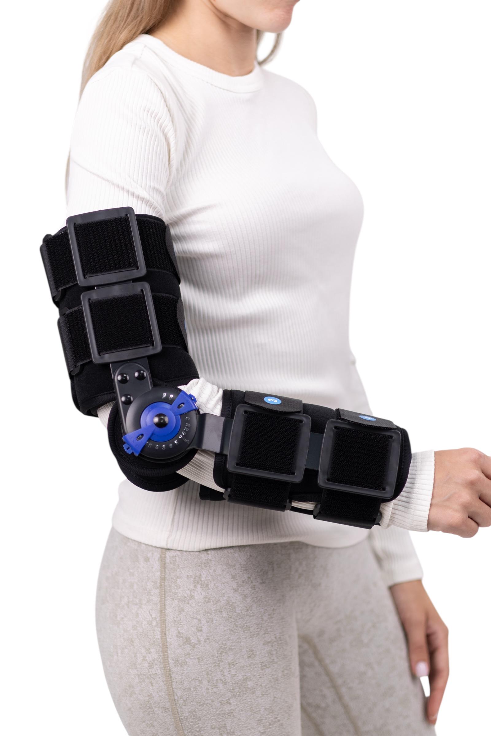 Ортез локтевого сустава MED1-TJ-301 с регулируемым шарнирным механизмом универсален (MED1-TJ-301) Ортез локтевого сустава MED1-TJ-301 с регулируемым шарнирным механизмом универсален (MED1-TJ-301)