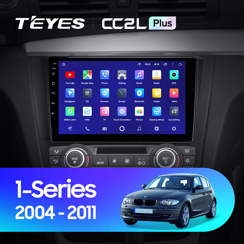 Автомагнитола штатная Teyes CC2L Plus для BMW 1-Series E88/E82/E81/E87 2004-2011 Android 2/32 Гб Wi-Fi (1634761161) - фото 3