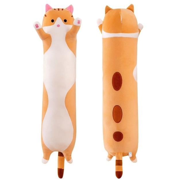 Мягкая игрушка UKC Кот-Батон 90 см Жовтий (21449286) - фото 5