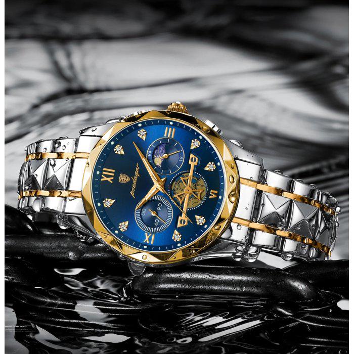 Годинник наручний чоловічий Poedagar Turbo Silver (1680) - фото 5