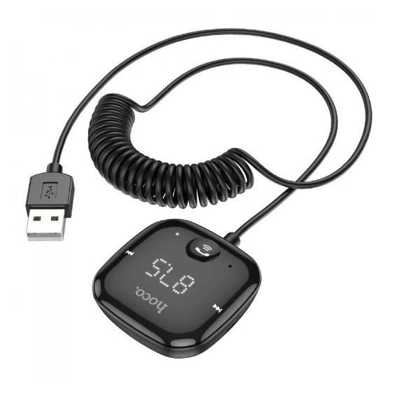 FM-трансмітер Hoco FM Launcher E65 із зарядним пристроєм - фото 7 FM-трансмітер Hoco FM Launcher E65 із зарядним пристроєм - фото 7