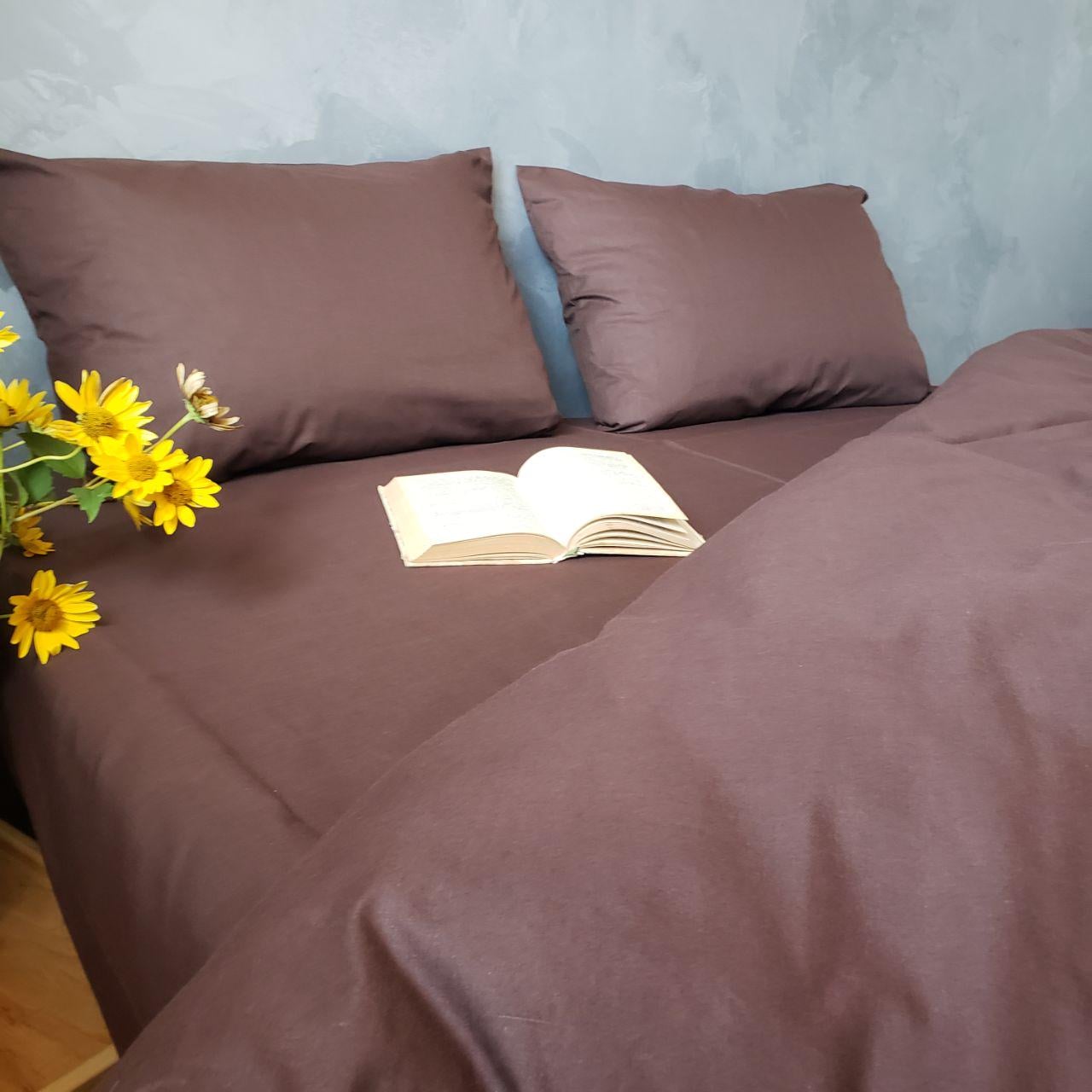 Комплект постельного белья Бязь Голд Люкс двуспальний 50x70 см (000260)