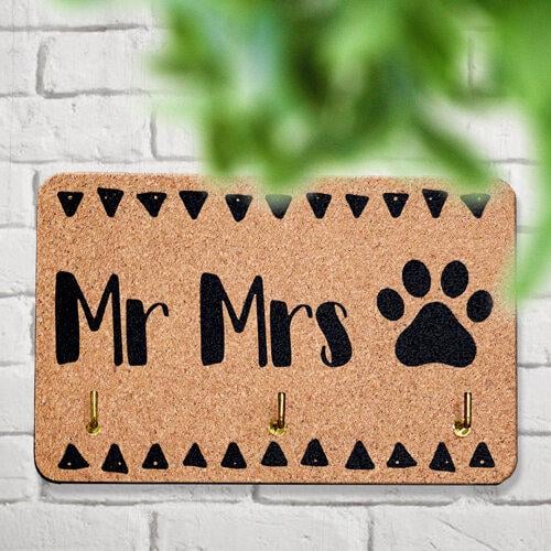 Ключница настенная маленькая Mr Mrs 10х15 см (KEDL_21S010)