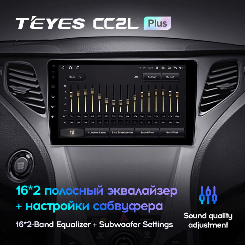 Автомагнітола штатна Teyes CC2L Plus для Hyundai Azera 2 2011-2014 Android 2/32 Гб (1706812477) - фото 4