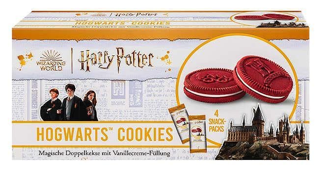 Печенье Harry Potter Hogwarts Cookies с ванильной начинкой 180 г (2422008549)