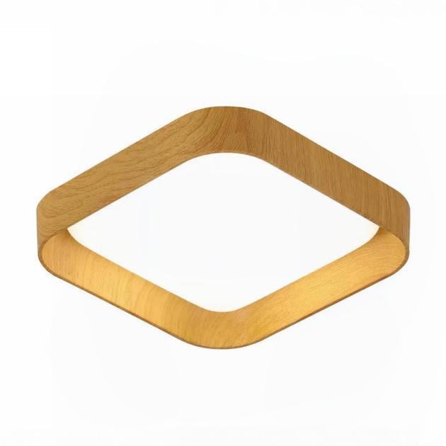 Потолочная LED-люстра Valeso с деревянным квадратным корпусом 3000/6500K IP20 G 2932/1 32W Wood (28686212)