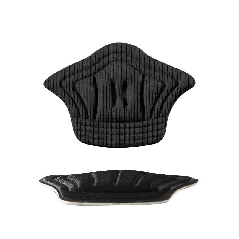 Комплект вкладышей для обуви эластичных Lesko XD-01 для уменьшения размера и реставрации задников 10 мм 2 шт. Черный (27282009)