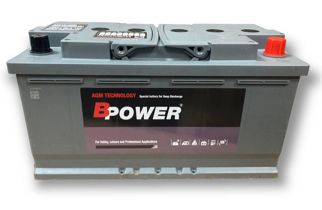 Акумулятор гелевий Bpower AGM 12V 100Ah - фото 2