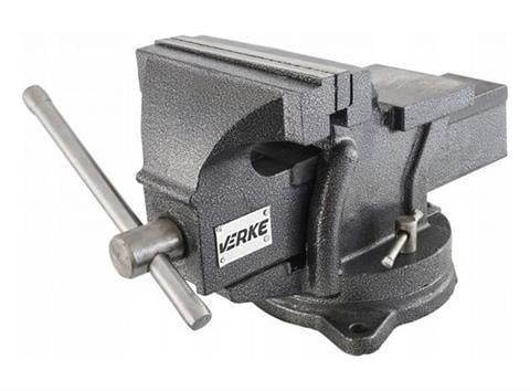 Поворотные тиски VERKE V88002 для монтажных работ 150 мм