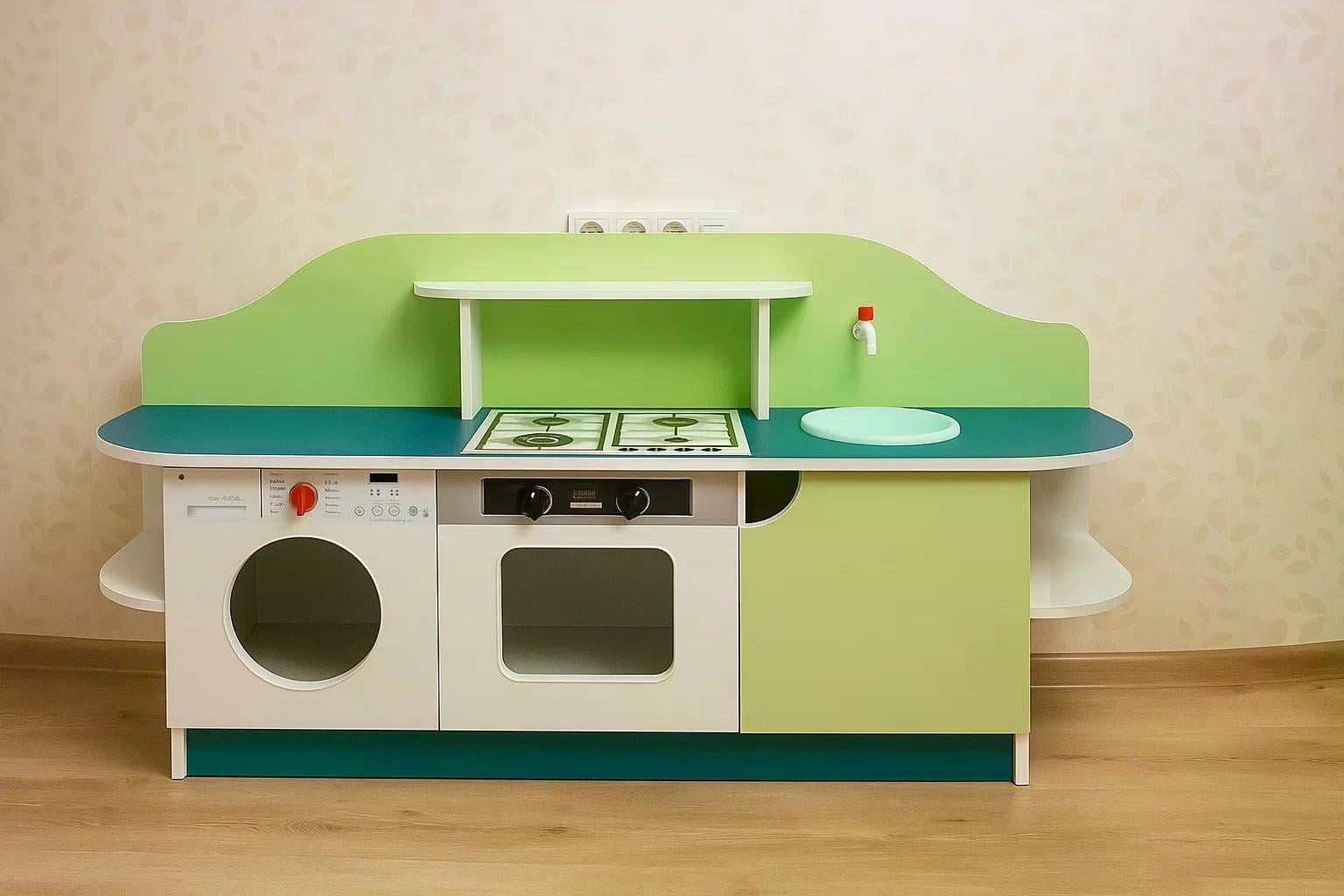 Детская кухня Золушка DS-75 Lime/Green
