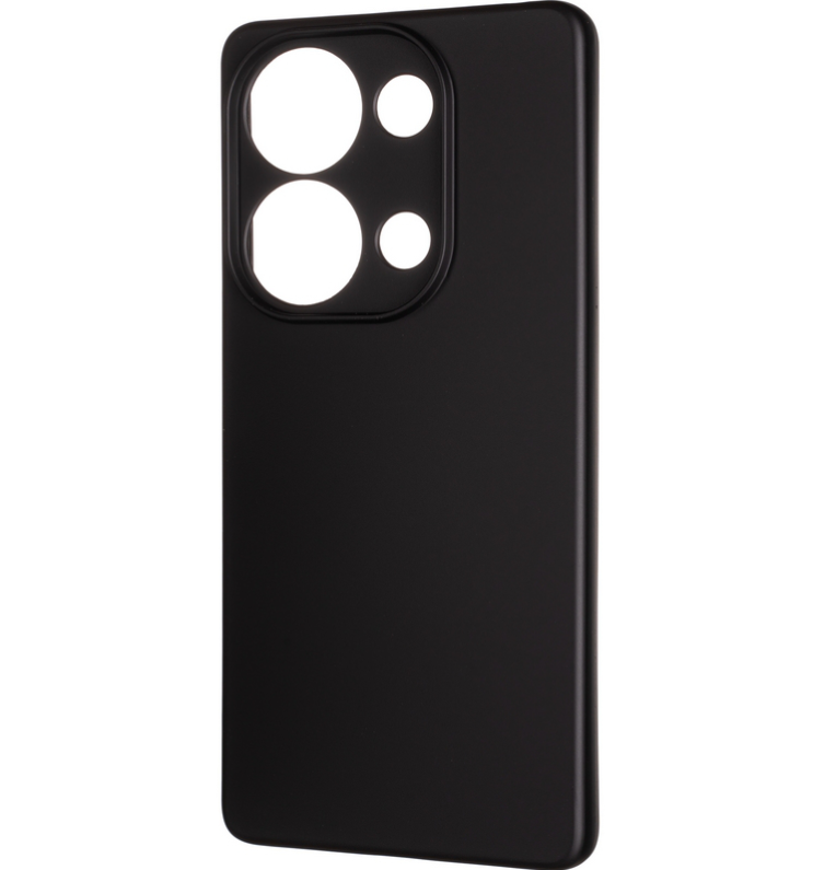 Чехол Full Soft Case for Xiaomi Redmi Note 13 Pro 4G Black - фото 3