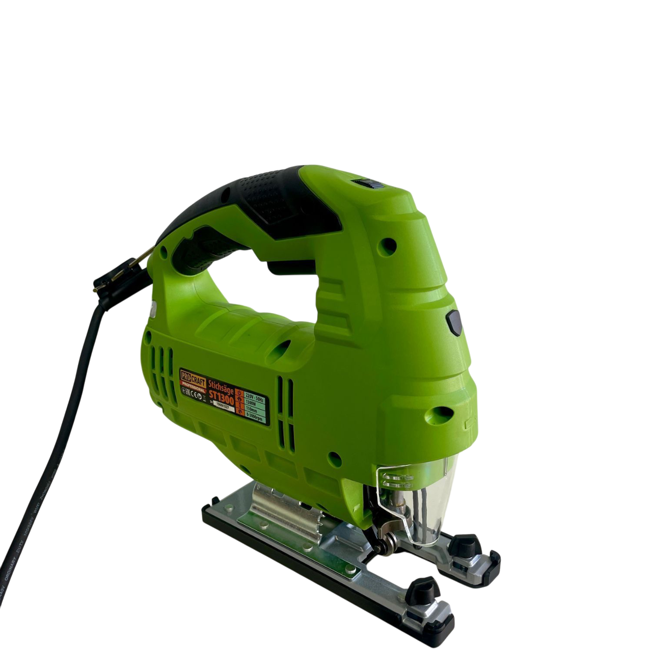 Лобзик електричний ProCraft ST1300 800 Вт маятниковий хід лазер/підсвітка 110 мм (001300) - фото 3 Лобзик електричний ProCraft ST1300 800 Вт маятниковий хід лазер/підсвітка 110 мм (001300) - фото 3