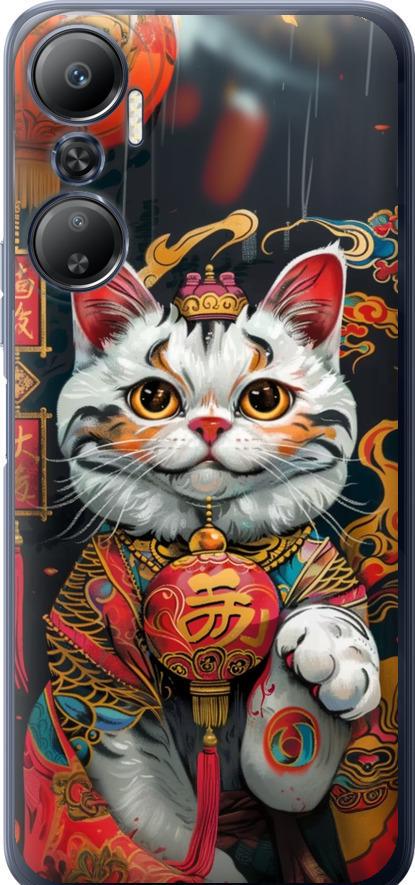 Чехол на Infinix Hot 20 China Cat v2 (6135u-2966-42517) Чехол на Infinix Hot 20 China Cat v2 (6135u-2966-42517)