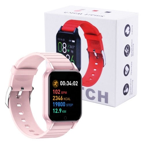 Смарт-годинник Smart Watch T96 Bluetooth 170 mAh Pink (tf5452) - фото 6