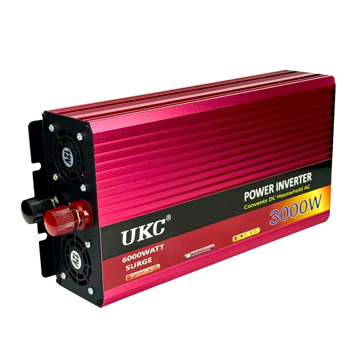 Автомобильный инвертор UKC AR-3000MA 3000 Вт с модифицированной синусоидой (18155562)