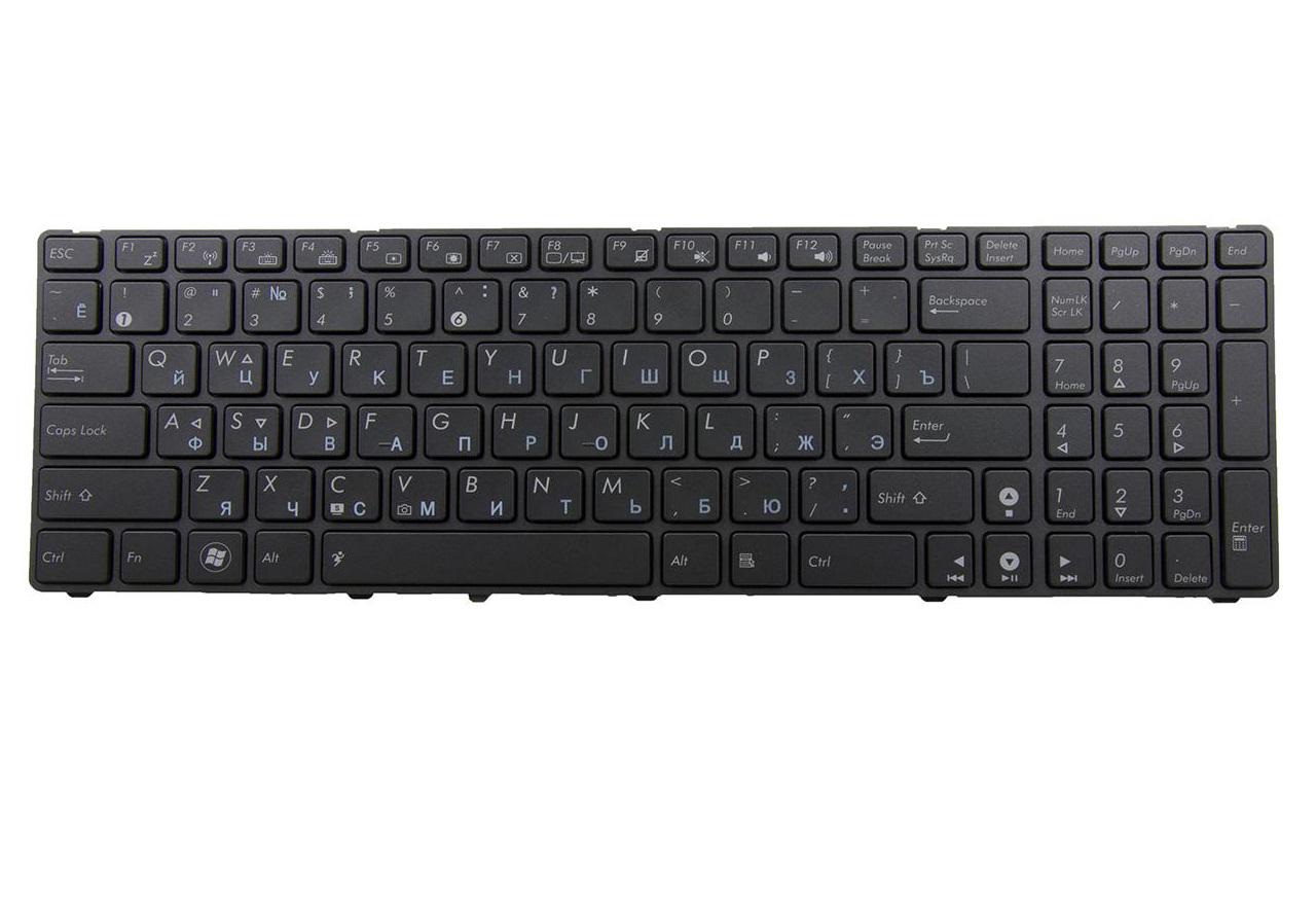 Клавиатура для ноутбука Asus F55 F55 с подсветкой клавиш матовая (04GNV32KRU00)