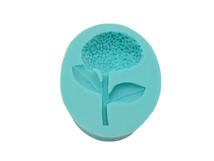 Молд кондитерский для мастики и шоколада Гортензия силиконовая L 9 см (15270)