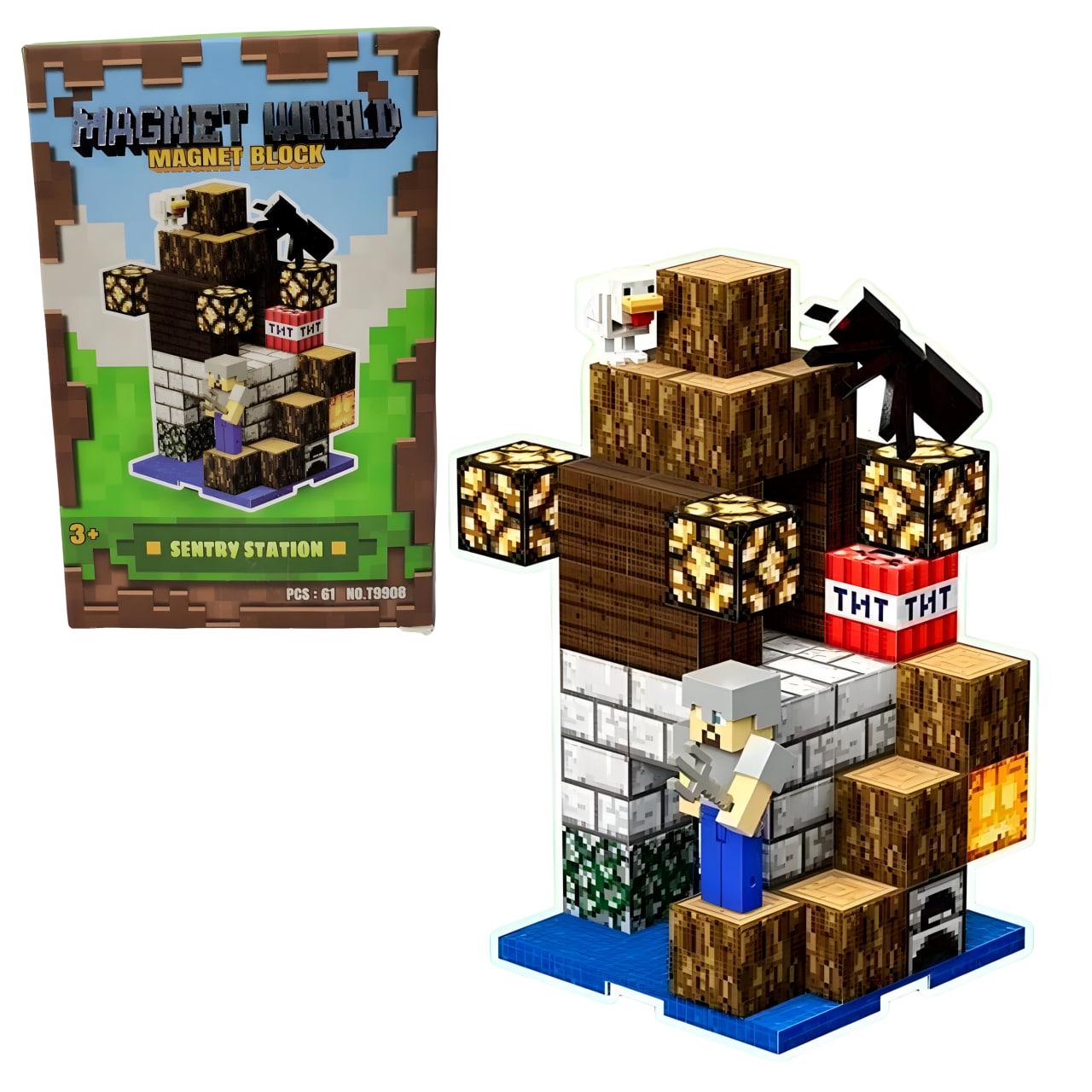Конструктор Minecraft "Сторожовий пост" 61 деталь (T9908) - фото 3 Конструктор Minecraft "Сторожовий пост" 61 деталь (T9908) - фото 3