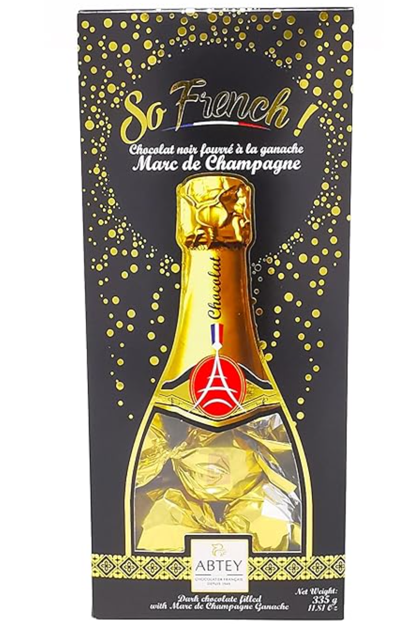 Конфеты шоколадные с ганашем Abtey So French Marc de Champagne Chocolate Ganache 335 г (2448173835)
