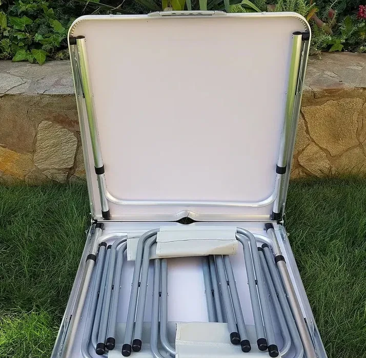 Стіл зі стільцями туристичний складаний алюмінієвий - фото 6 Стіл зі стільцями туристичний складаний алюмінієвий - фото 6