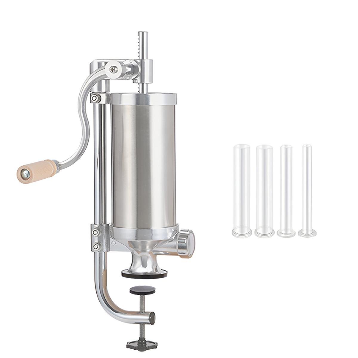 Шприц колбасный вертикальный из нержавеющей стали на 3 кг (16788-7)