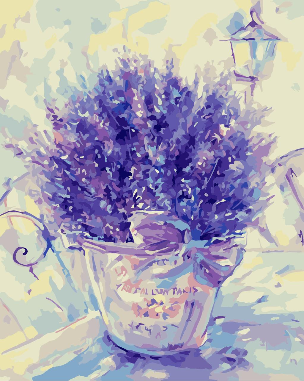 Картина по номерам Идейка Лавандовый презент 40x50 см (skl-КНО2041)