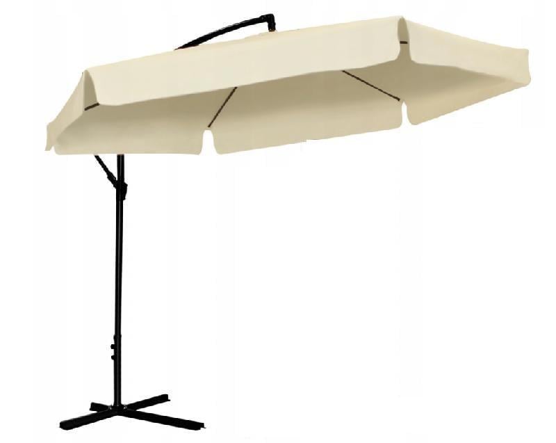 Садовый зонтик GardenLine с чехлом 3,5 м Бежевый (2866GAO)
