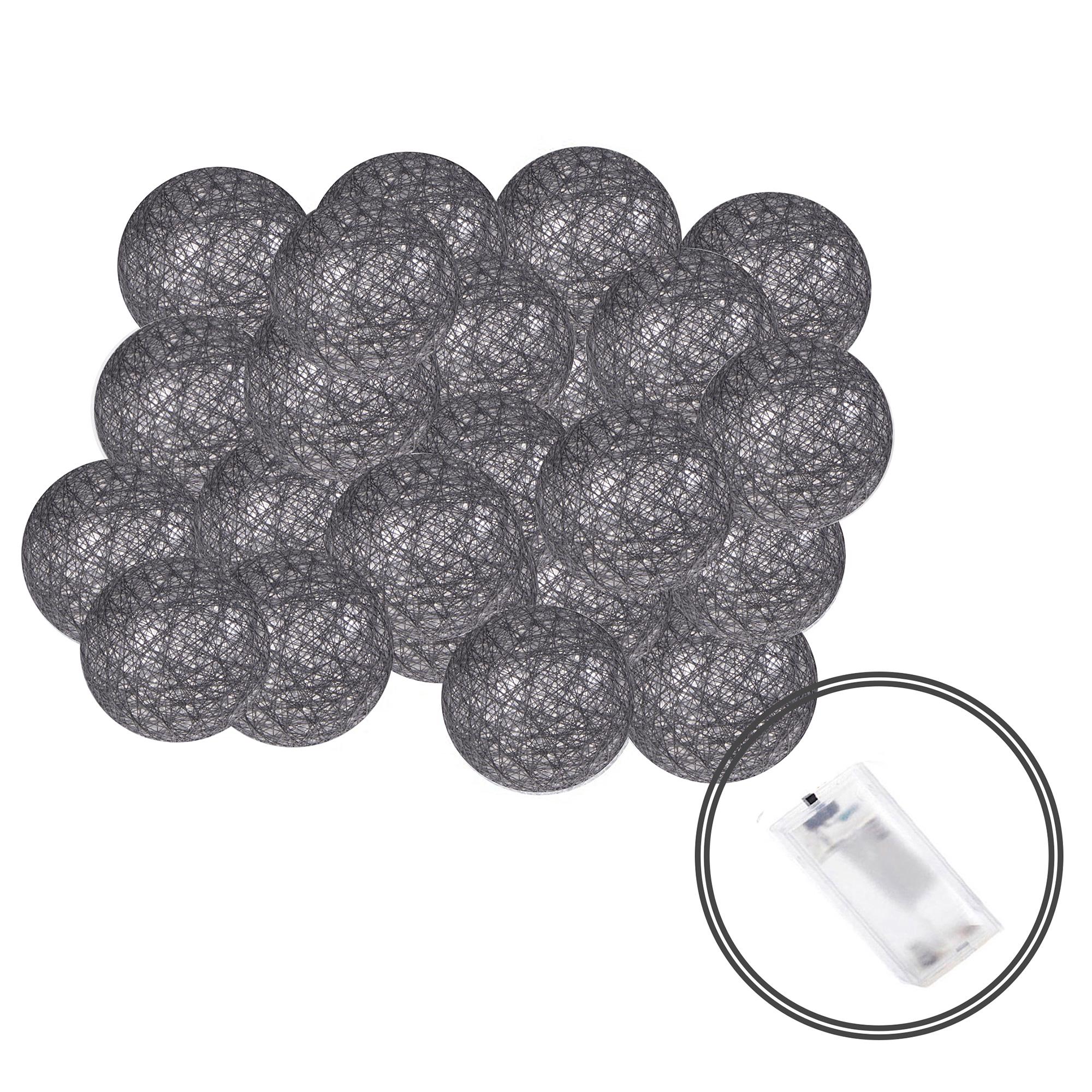 Гірлянда на батарейках Springos Cotton Balls 20 LED 4 м Warm white (CL0047) - фото 5 Гірлянда на батарейках Springos Cotton Balls 20 LED 4 м Warm white (CL0047) - фото 5
