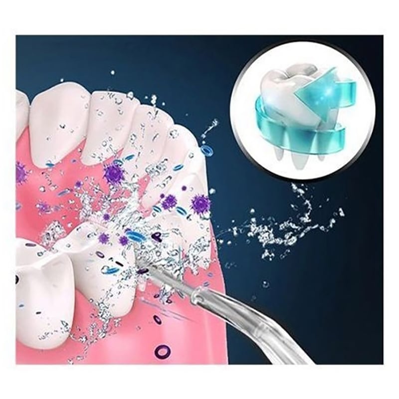 Іригатор Portable Oral Irrigator для зубів та порожнини рота White (tf6836) - фото 5