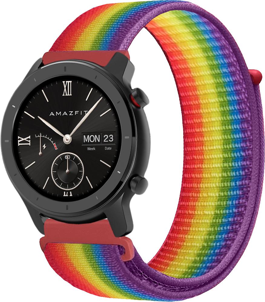 Ремінець нейлоновий Sport Loop для Amazfit GTR 42 мм Rainbow (06524-6B) Ремінець нейлоновий Sport Loop для Amazfit GTR 42 мм Rainbow (06524-6B)