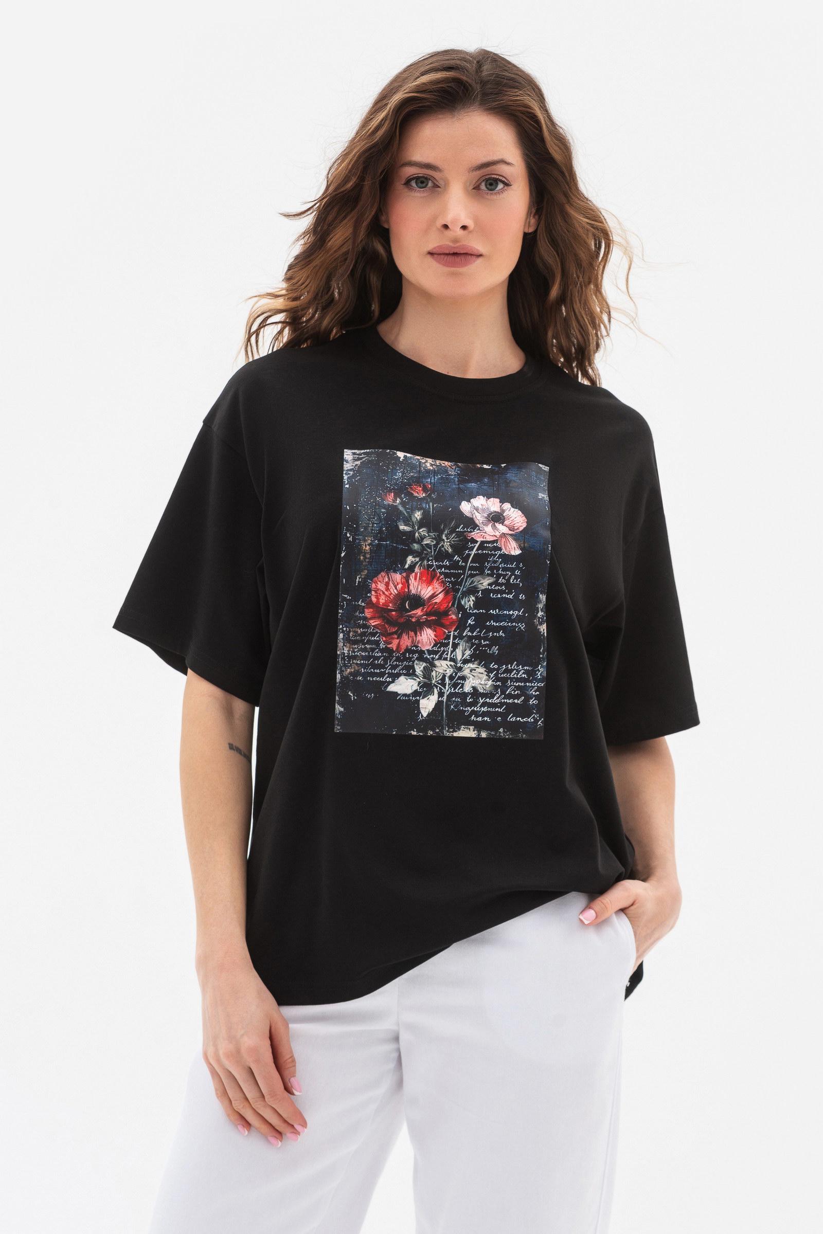 Футболка Lesia Мирана 03 р. 48 Черный (154260000