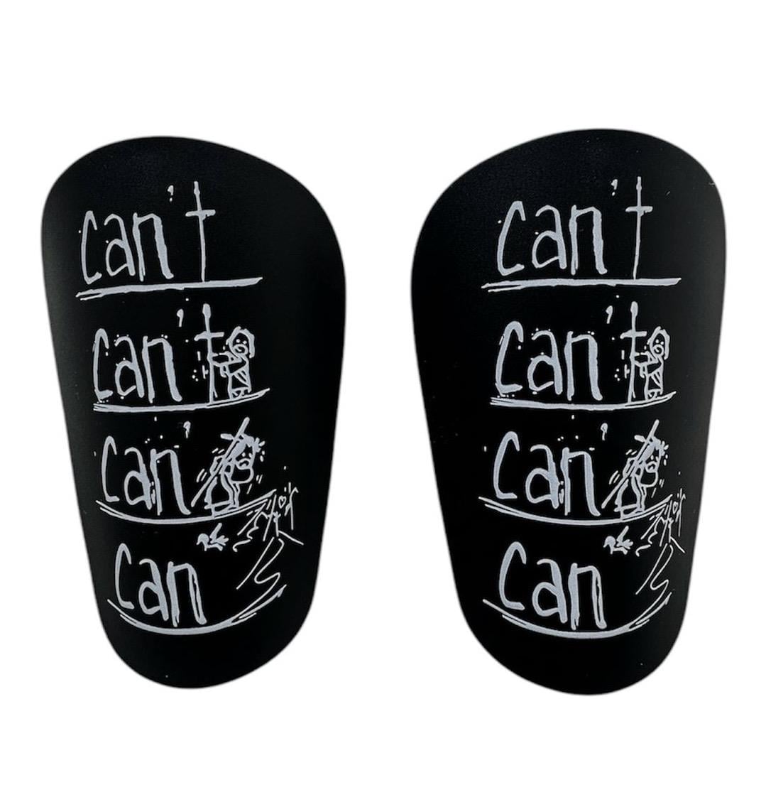 Щитки футбольные Can't 10х6 см S Черный (381902) Щитки футбольные Can't 10х6 см S Черный (381902)