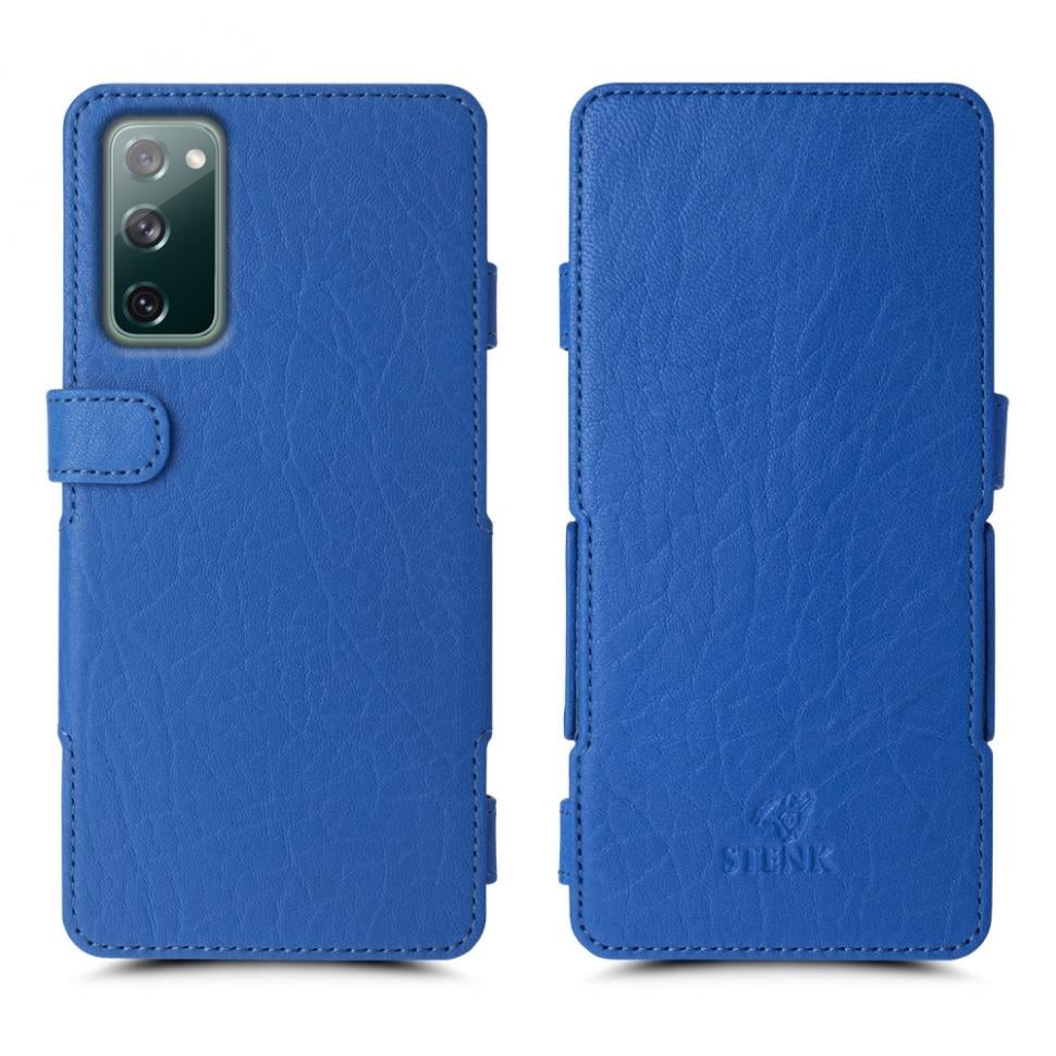 Чохол книжка Stenk Prime для Samsung Galaxy S20 FE Яскраво-синій (69090)
