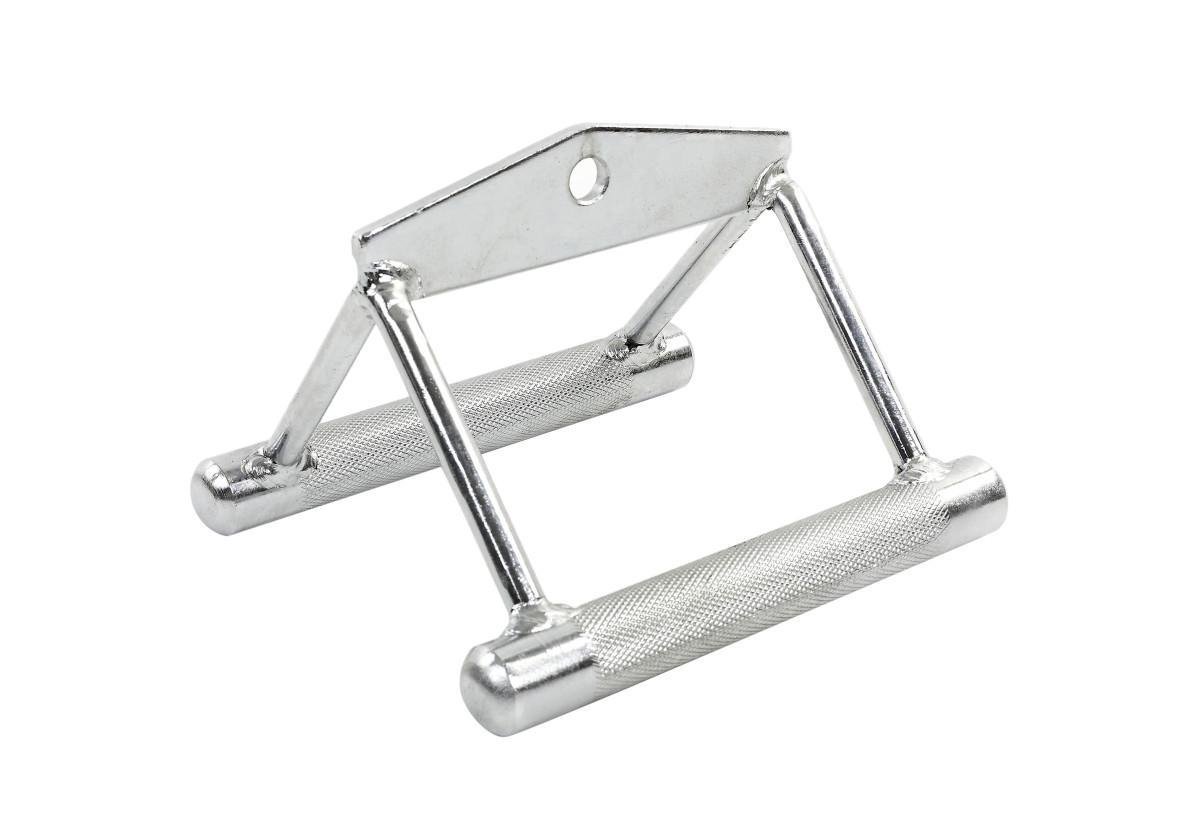 Ручка для нижней тяги двойная EasyFit Хром (EF-8099)