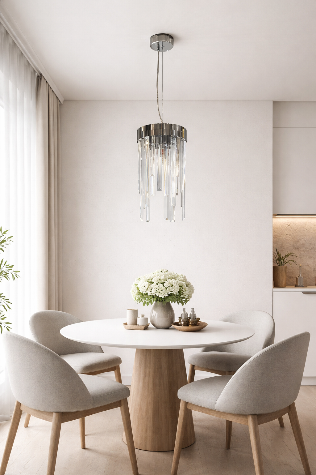 Підвісний світильник Chromia Cascade Е14 1 лампа (20438/200CH)