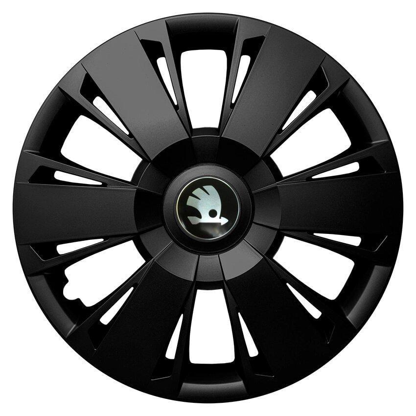 Комплект колпаков JAWOPLAST Omega R16 для Skoda 4 шт. Black (28435247)
