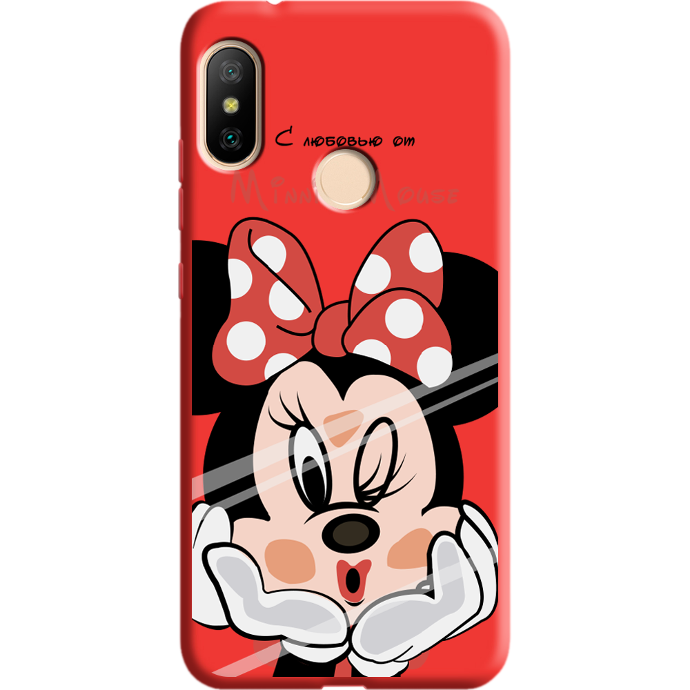 Чехол BoxFace Xiaomi Mi A2 Lite Lady M Красный силикон (34892-cc59-36145)