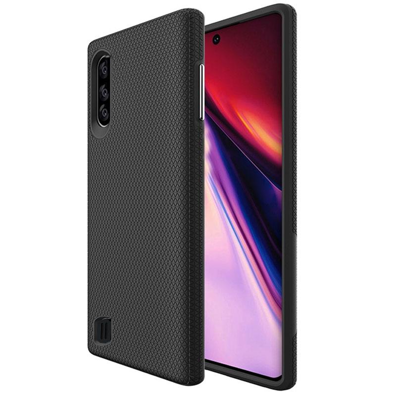 Чохол TPU + PC Triangle mate для Samsung Galaxy A01 Чорний