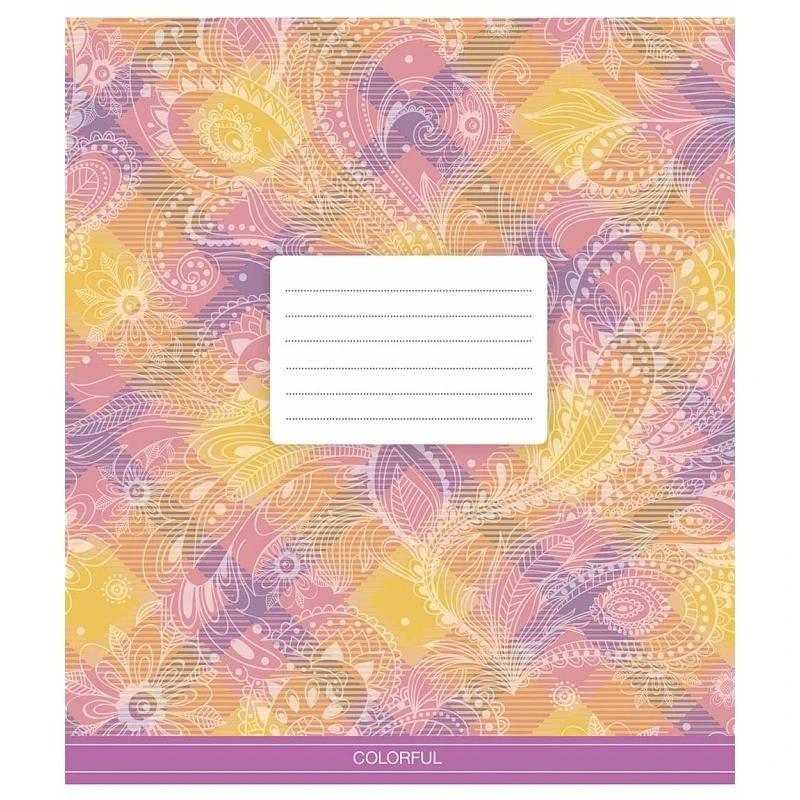 Зошит учнівський Школярик Сolor mania 018-3386L-2 в лінію 18 арк. (RLT43251)