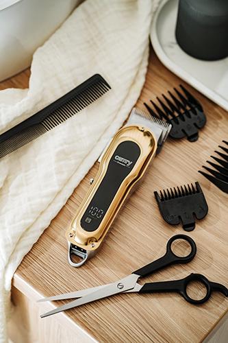 Машинка для стрижки волос Camry CR 2844 LED с насадками Gold (9ecd3890) - фото 15 Машинка для стрижки волос Camry CR 2844 LED с насадками Gold (9ecd3890) - фото 15