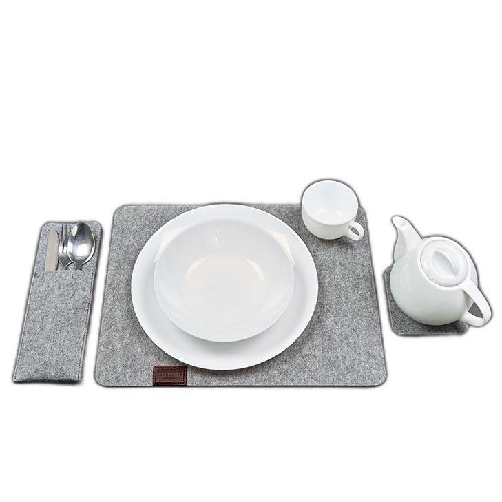 Набір для сервірування столу на 1 персону Бордовий (A-028327) - фото 5 Набір для сервірування столу на 1 персону Бордовий (A-028327) - фото 5