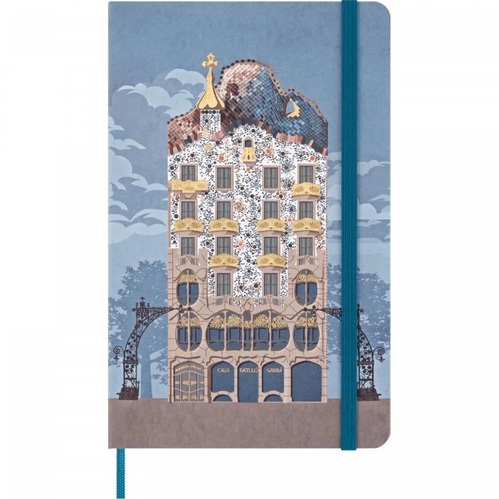 Блокнот Moleskine Casa Batllo лінійка середній (SENTBL6865CBATLLO)