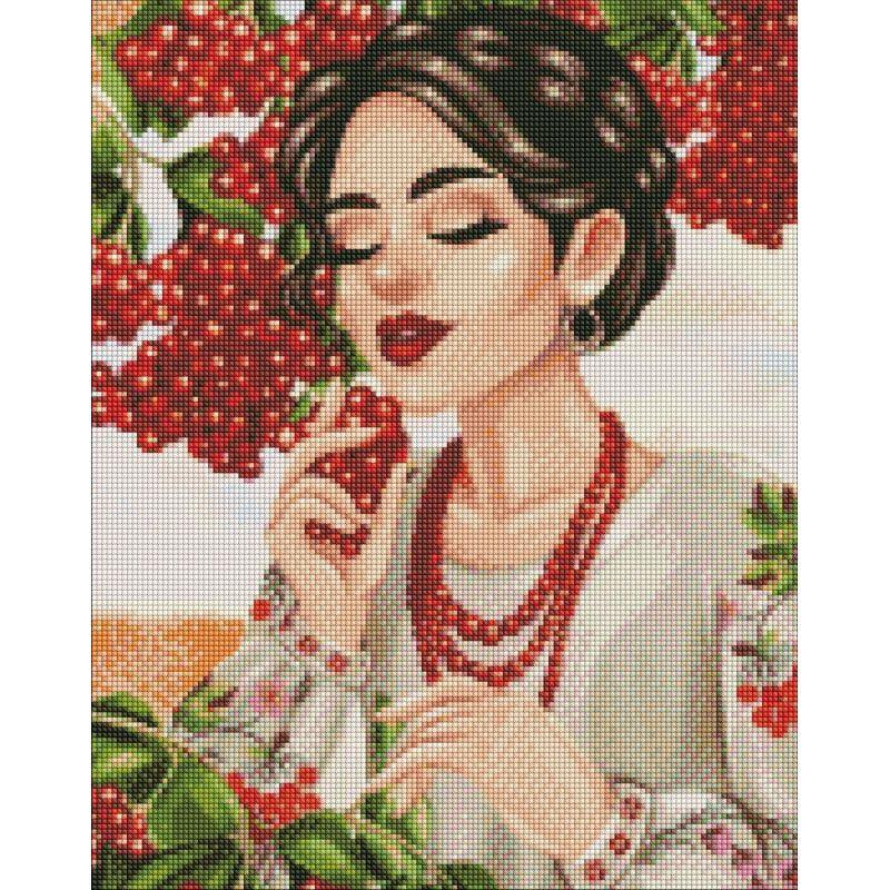 Алмазная мозаика Идейка Красная калина 40x50 см (AMO7404)