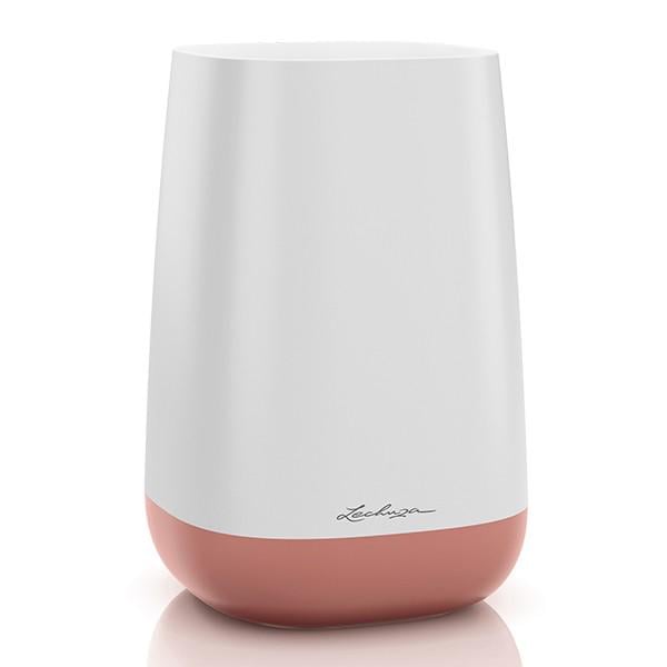 Ваза Lechuza Yula Flower 38х17х33 см Білий з рожевим (13893) Ваза Lechuza Yula Flower 38х17х33 см Білий з рожевим (13893)