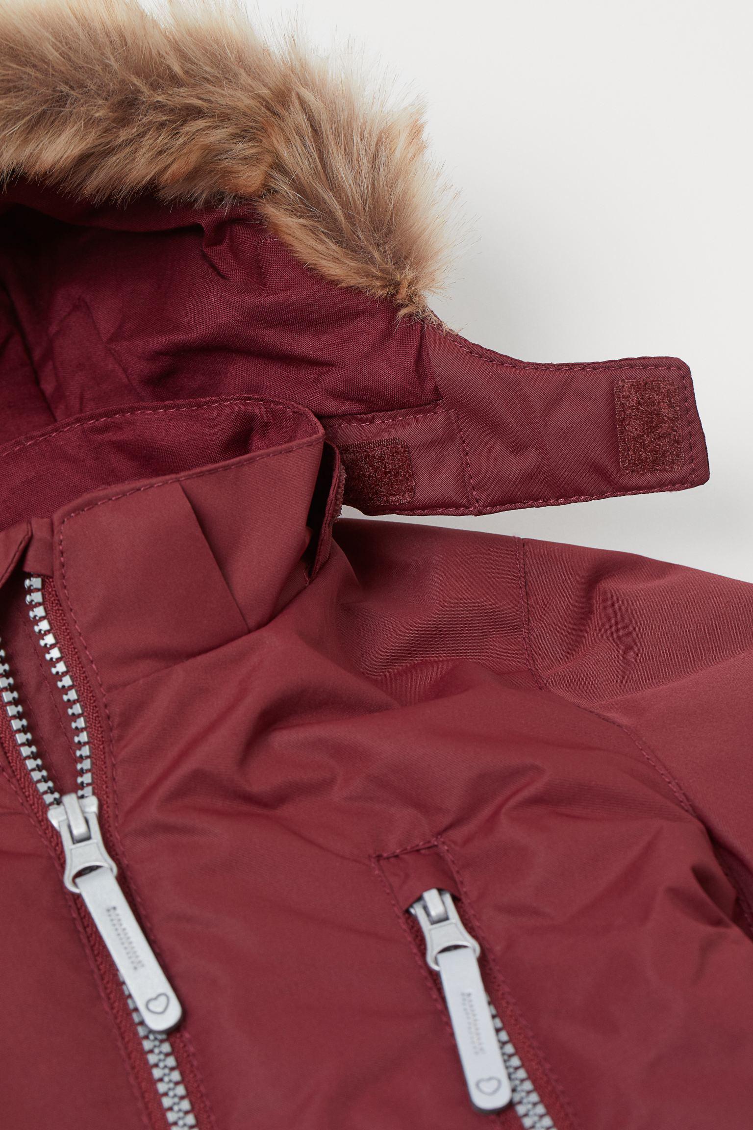 Комбінезон H&M 86 см Бордовий (26088820372) - фото 2 Комбінезон H&M 86 см Бордовий (26088820372) - фото 2