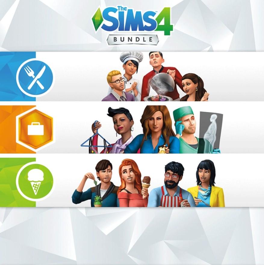 Игра для приставок Xbox One The Sims 4 Bundle - Get to Work/Dine Out/Cool Kitchen Stuff DLC (000323) Игра для приставок Xbox One The Sims 4 Bundle - Get to Work/Dine Out/Cool Kitchen Stuff DLC (000323)