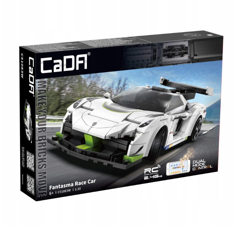 Конструктор детский CaDa Fantasma Race Car Vehicle Машина для радиоуправления для мальчика 322 дет. (22774746) - фото 10 Конструктор детский CaDa Fantasma Race Car Vehicle Машина для радиоуправления для мальчика 322 дет. (22774746) - фото 10